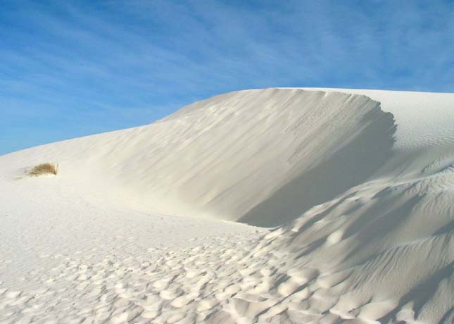 Fehér sivatag, Új-Mexikó