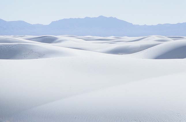 Fehér sivatag, Új-Mexikó
