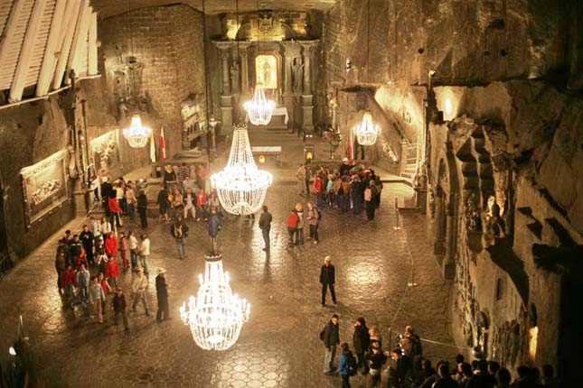 Wieliczka Sóbánya, Lengyelország