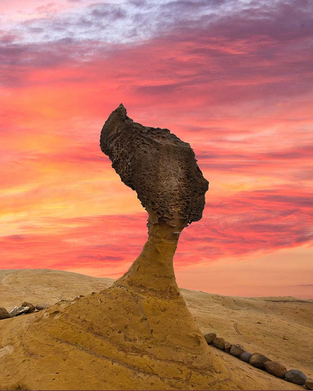 Yehliu Geopark, Tajvan