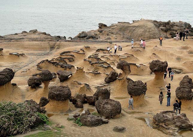 Yehliu Geopark, Tajvan