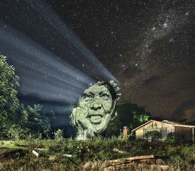 Amazonasi fényfestés