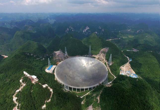 A világ legnagyobb rádióteleszkópja