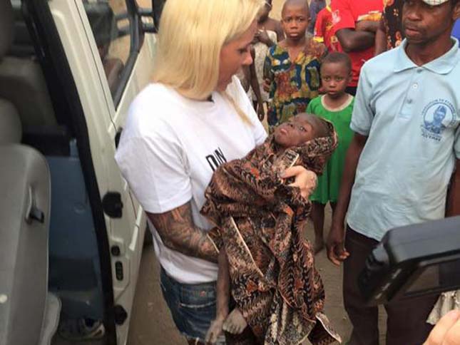 Hope, a megmentett nigériai kisfiú