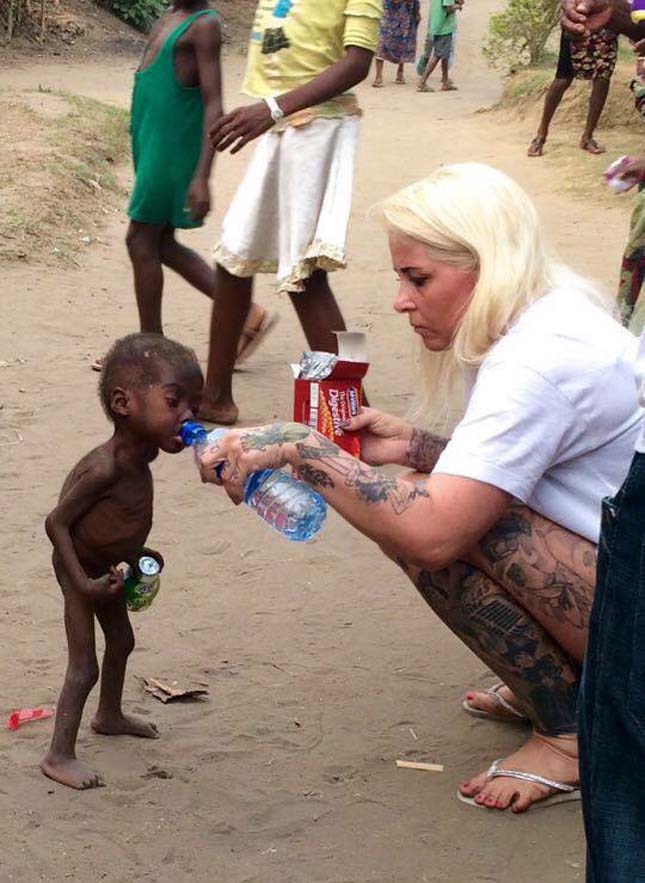 Hope, a megmentett nigériai kisfiú