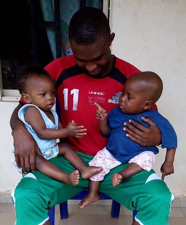 Hope, a megmentett nigériai kisfiú