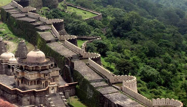 Kumbhalgarh erőd és az Indiai nagyfal