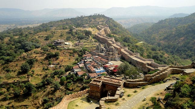 Kumbhalgarh erőd és az Indiai nagyfal