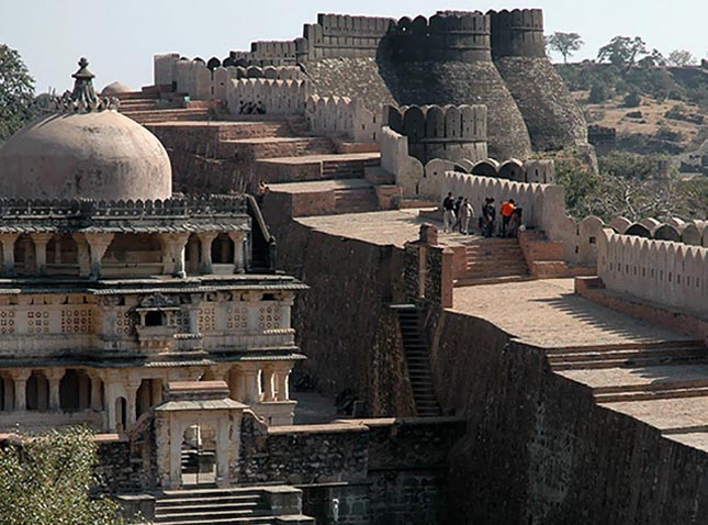 Kumbhalgarh erőd és az Indiai nagyfal