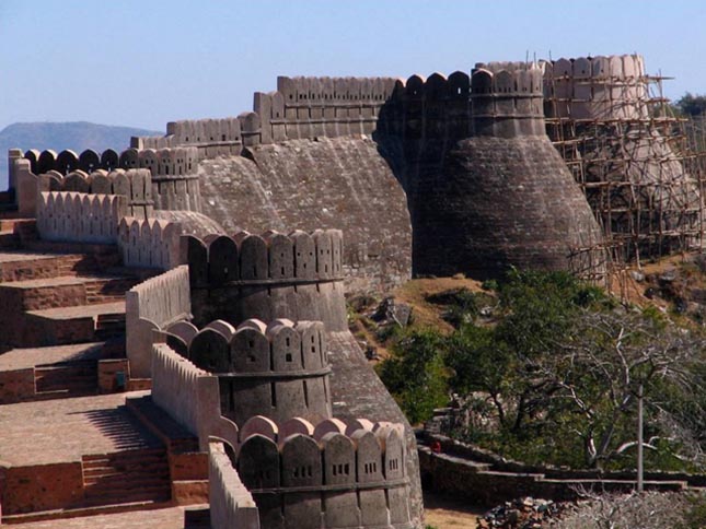 Kumbhalgarh erőd és az Indiai nagyfal