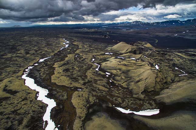 Izland a magasból