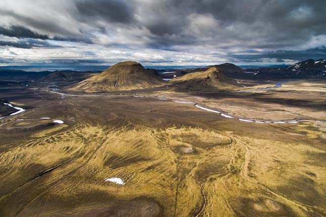 Izland a magasból