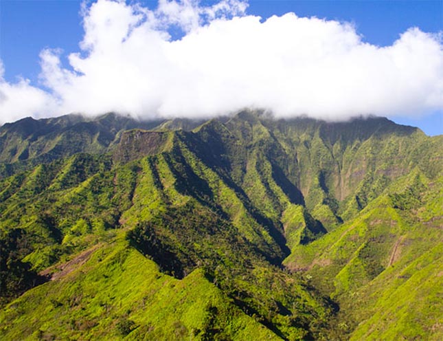 Waialeale-hegy, Kauai sziget, Hawaii