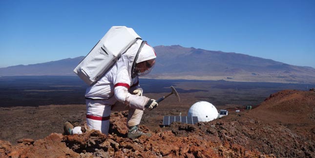 Mars szimuláció - Hawaii, Mauna Loa