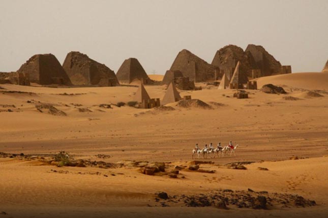 Piramistemető Meroéban