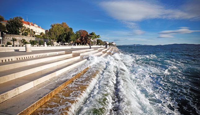 Tengeri orgona, Zadar