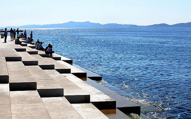 Tengeri orgona, Zadar