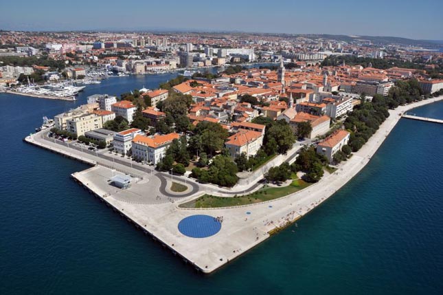 Tengeri orgona, Zadar