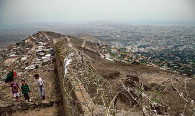 Wall of Shame, Lima, Peru