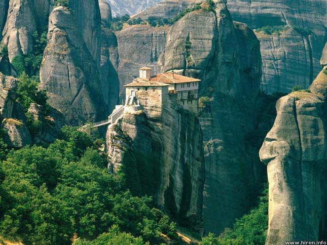 Meteora kolostorok