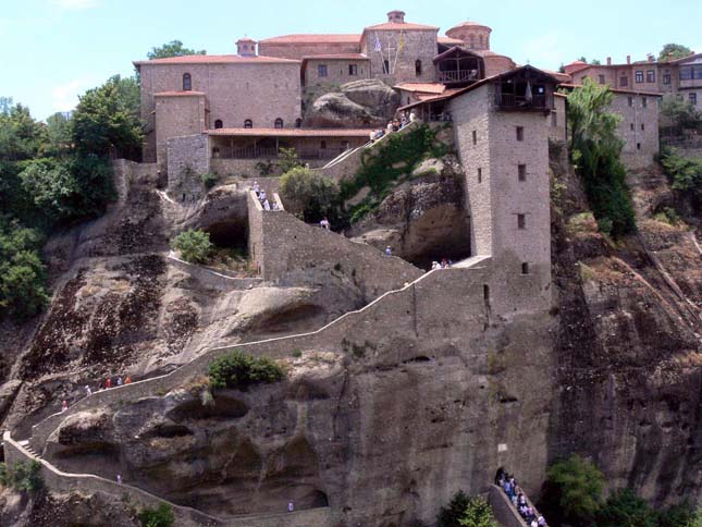 Meteora kolostorok