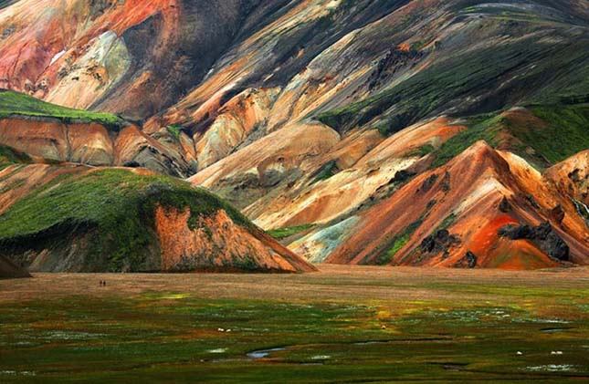 Landmannalaugar régió, Izland.