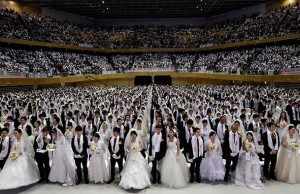 Tömeges esküvők Dél-Koreában