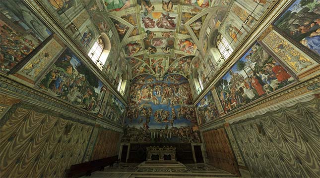 360 fokos virtuális túra a Vatikánban – [4 különböző helyszín ...