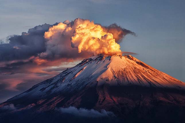 Popocatépetl vulkán