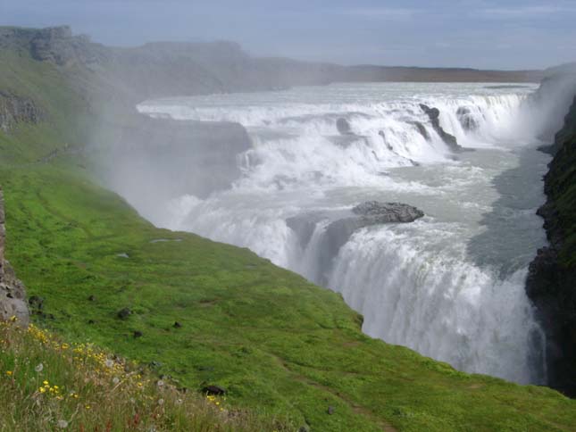 Gullfoss vízesés, Izland