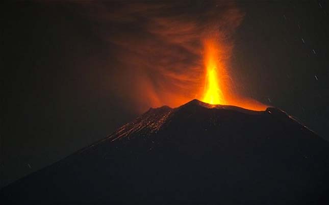 Popocatépetl vulkán