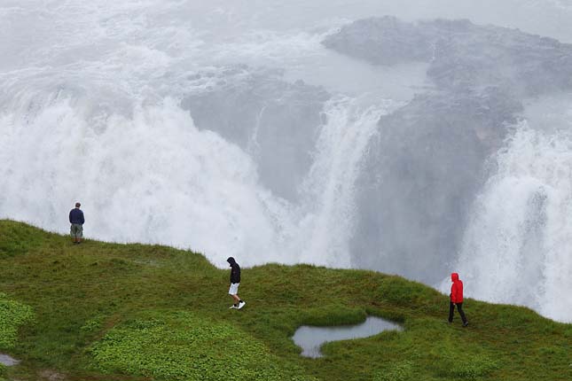Gullfoss vízesés, Izland