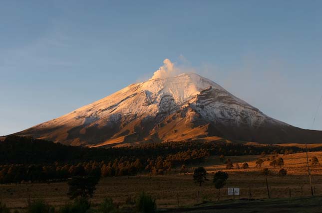 Popocatépetl vulkán