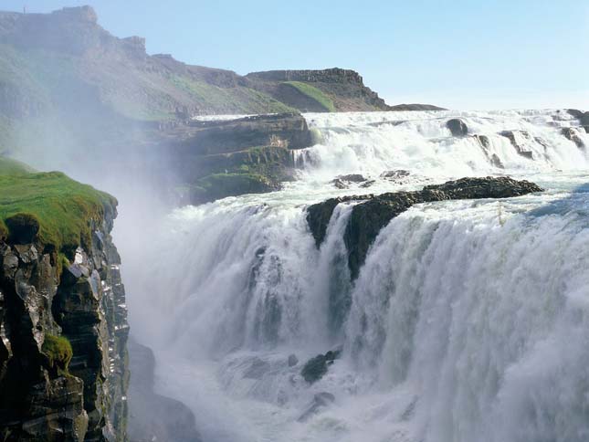 Gullfoss vízesés, Izland