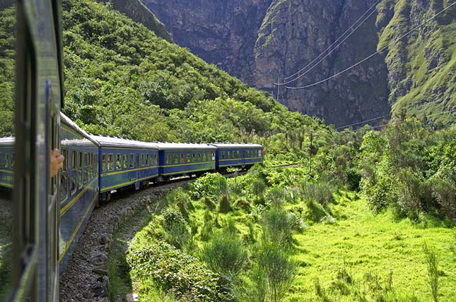A Machu Picchu vonat, Dél-Amerika