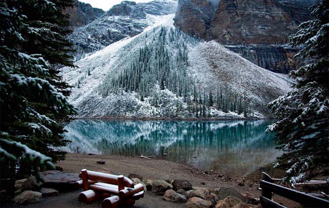 Agnes Teahouse-tó - Banff Nemzeti Park, Kanada