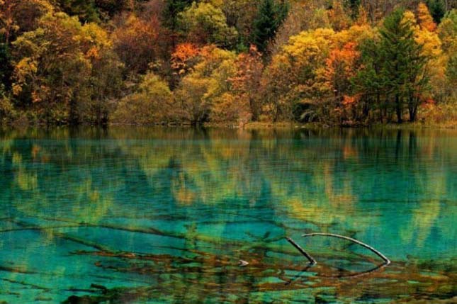 Jiuzhai Valley Nemzeti Park, Kína