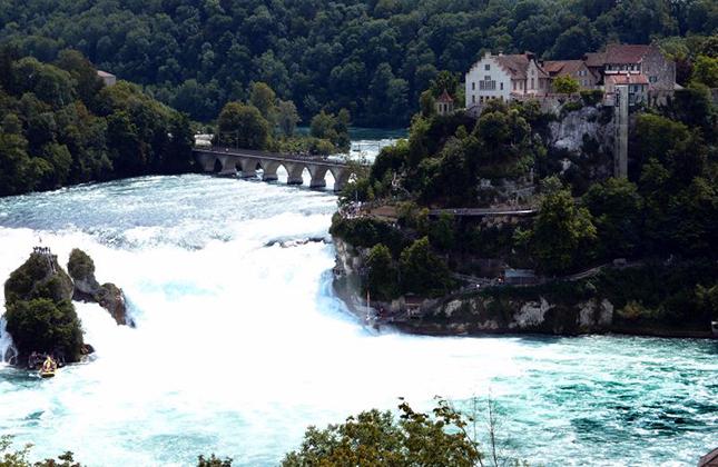 Rheinfall vízesés