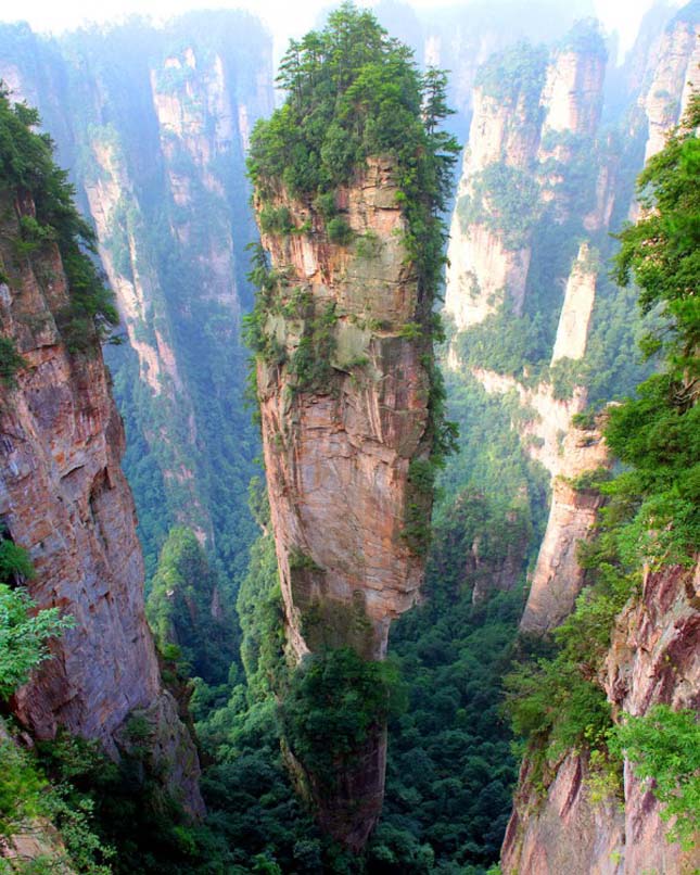 Tianzi hegység, Kína