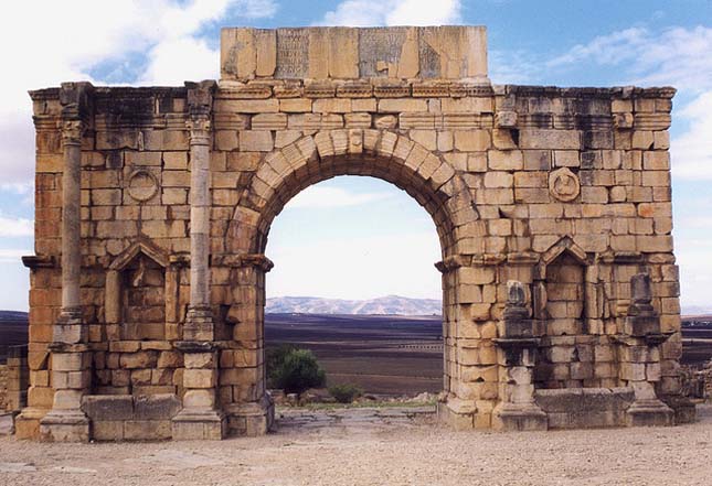 Volubilis – Caracalla diadalíve