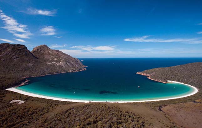 Wineglass Bay - Freycinet Nemzeti Park, Ausztrália