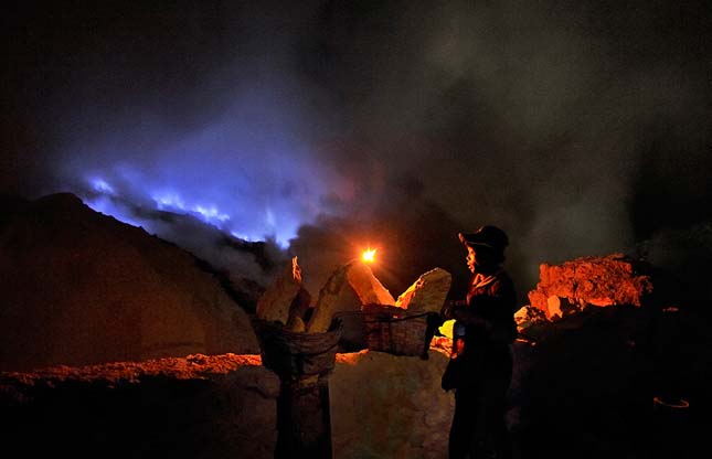 Kawah Ijen vulkán