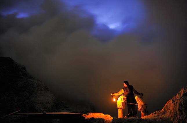 Kawah Ijen vulkán