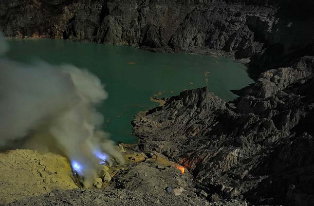 Kawah Ijen vulkán