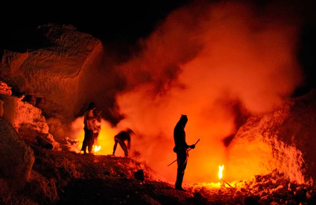 Kawah Ijen vulkán