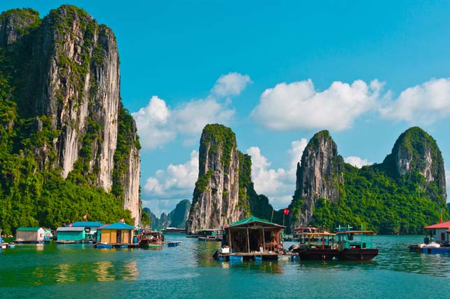 Halong-öböl - Vietnam