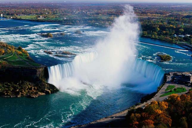 Niagara vízesés, Észak-Amerika