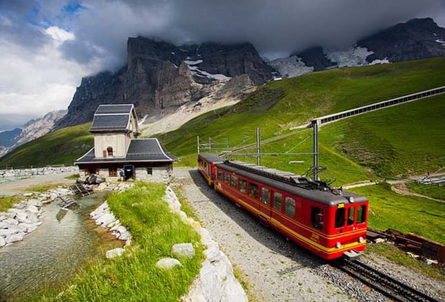 Railroad Jungfrau (Jungfrau Railway), Svájc