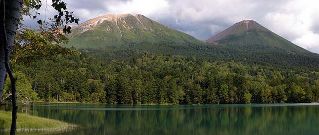 Akan Nemzeti Park, Japán