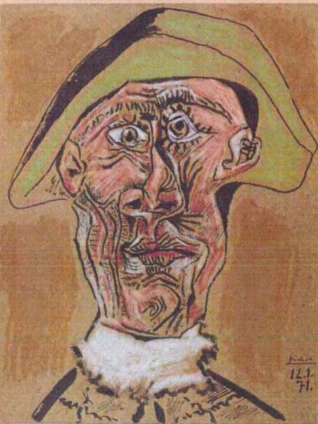 Tête-dArlequin-by-Pablo-Picasso